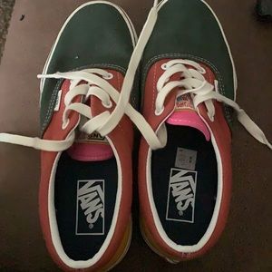 Like new multicolored vans